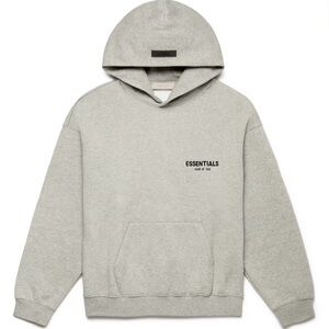 Fear of God Essentials Hoodie in Dark Oatmeal Men’s